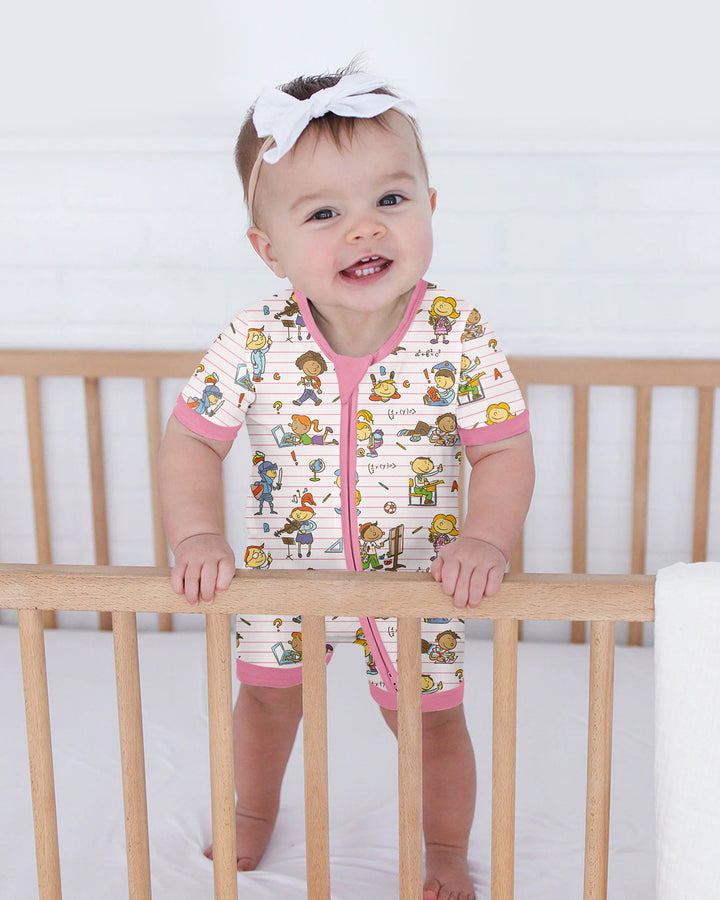 School Days Adventure Bamboo Shorty Zippy