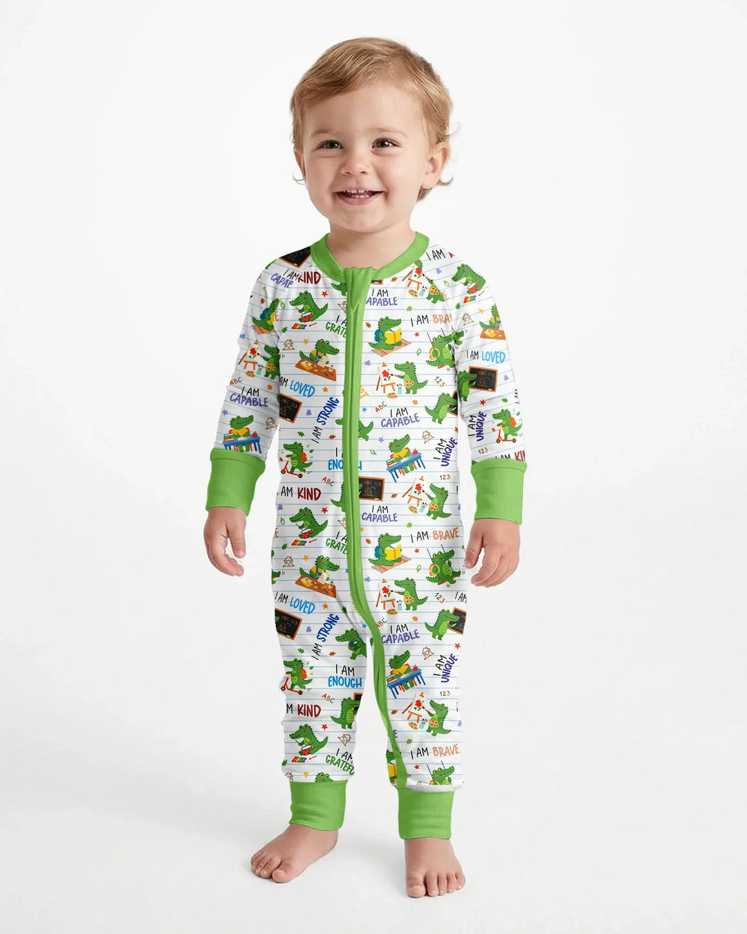 Brave Gator Days Bamboo Convertible Zippy