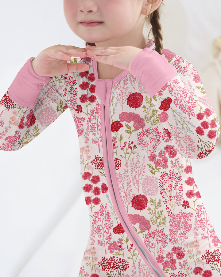 Blushing Wildflowers Bamboo Convertible Zippy