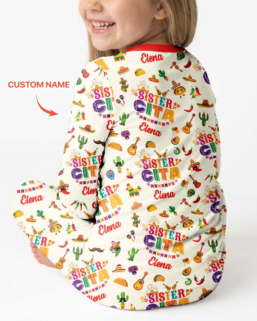 My First Fiesta Bamboo Two Piece Long Sleeve Pajama Set