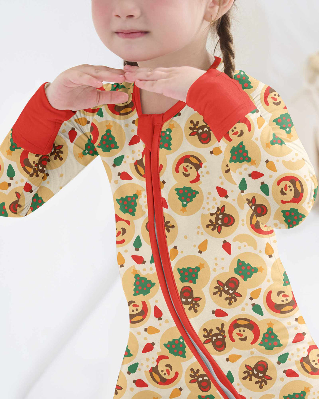 Christmas Sugar Cookie  Bamboo Convertible Zippy