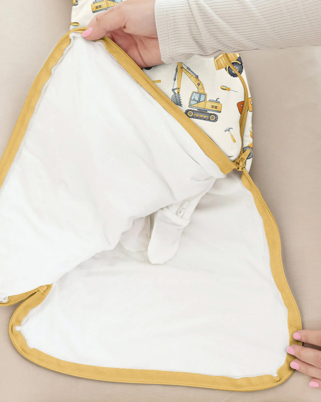 Custom Construction Matching Sibling Bamboo Sleep Bag