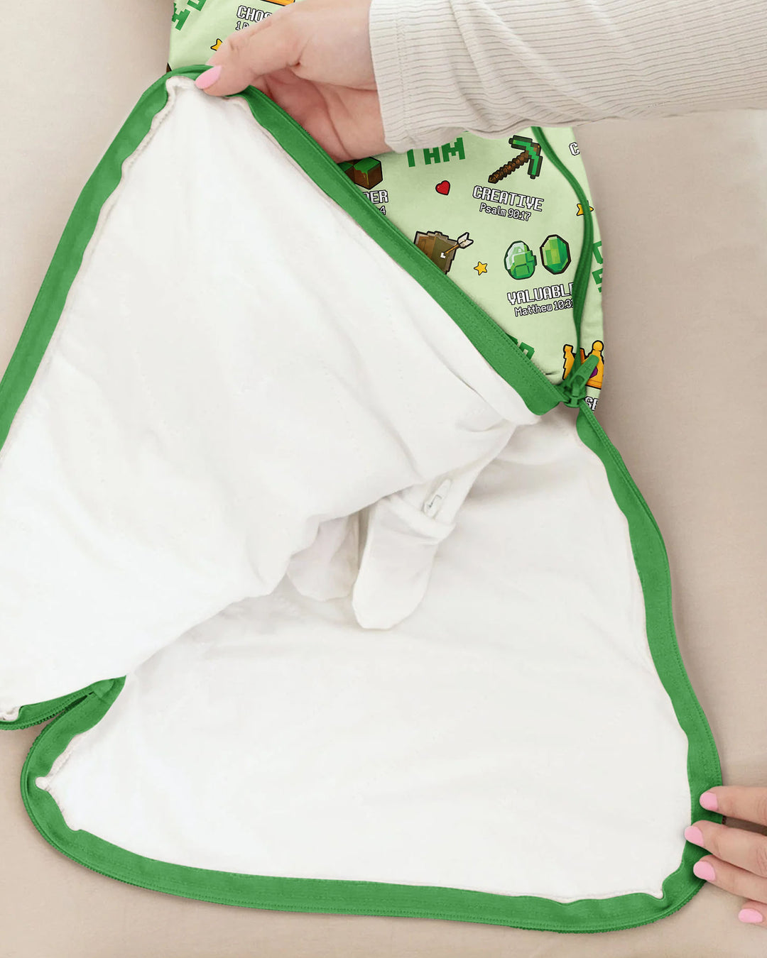 Christian Gamer Bamboo Sleep Bag