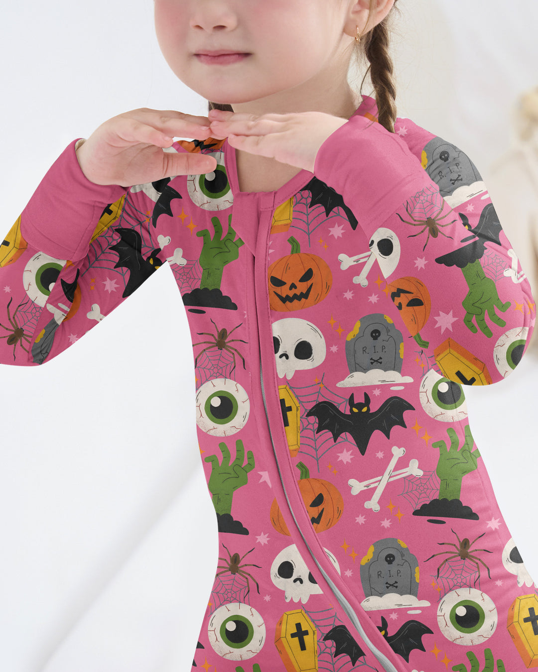 Little Monsters Bamboo Convertible Zippy For Halloween