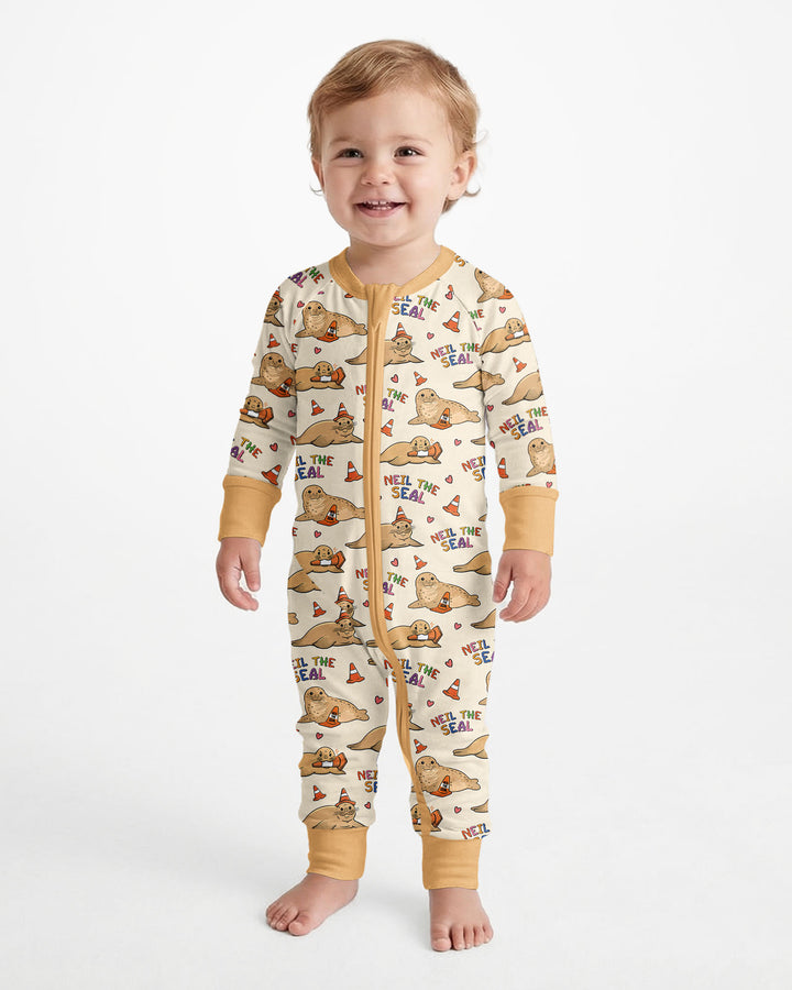 Neil The Seal Bamboo Convertible Zippy