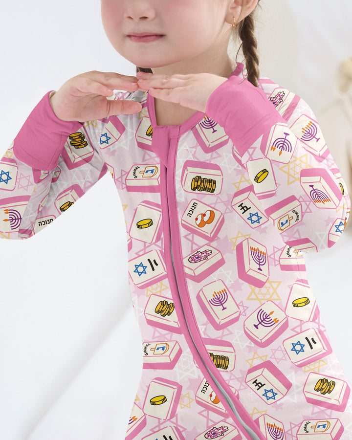 Hanukkah Mahjong Club Bamboo Convertible Zippy