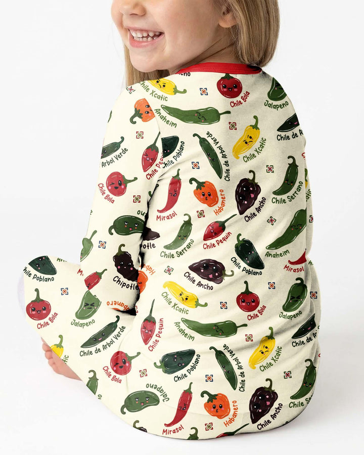 Template Bamboo Two Piece Long Sleeve Pyjamas Set