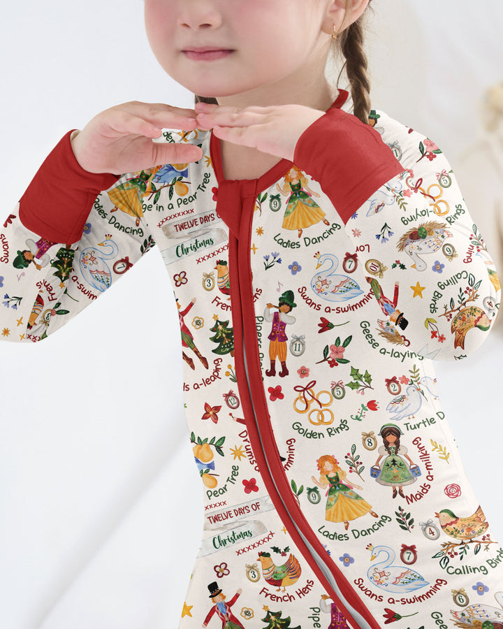 The 12 Days of Christmas Bamboo Convertible Zippy