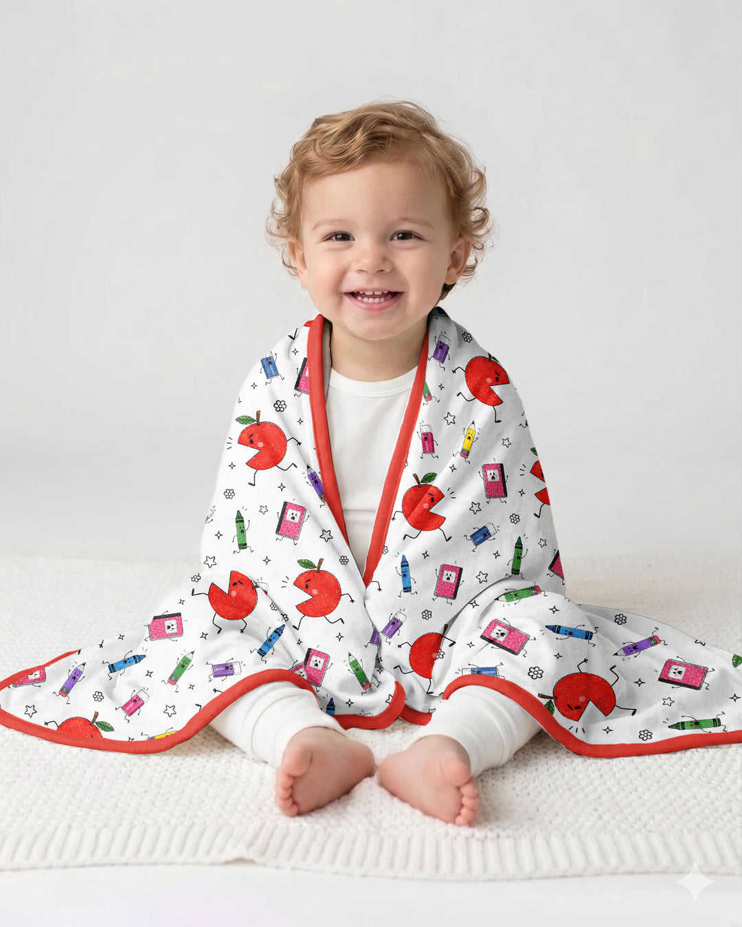 Back To School Chasing Bamboo Blanket