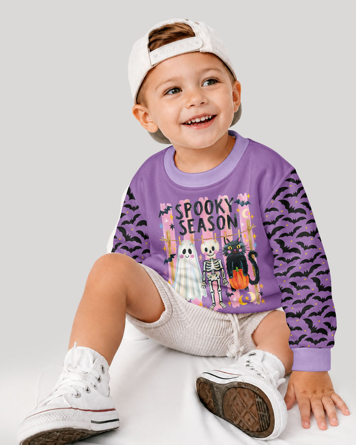 Bats & Boos Family Matching Bamboo Crewneck Sweatshirt
