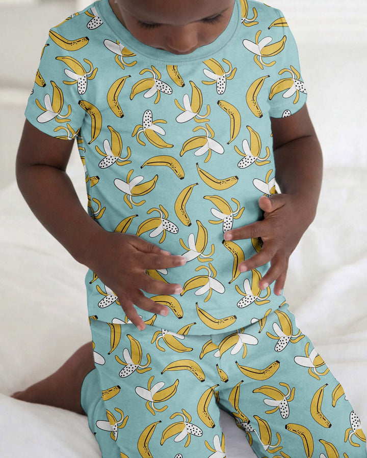 Bananas Bamboo Two Piece Short Sleeve Pyjamas Set
