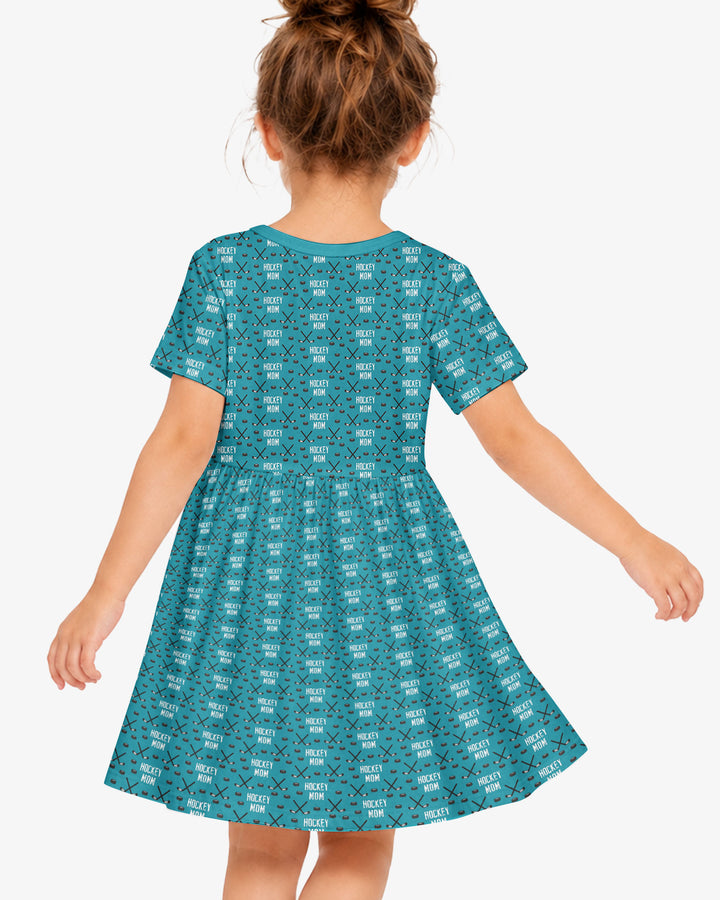 Hockey Mom Bamboo Twirl Dress