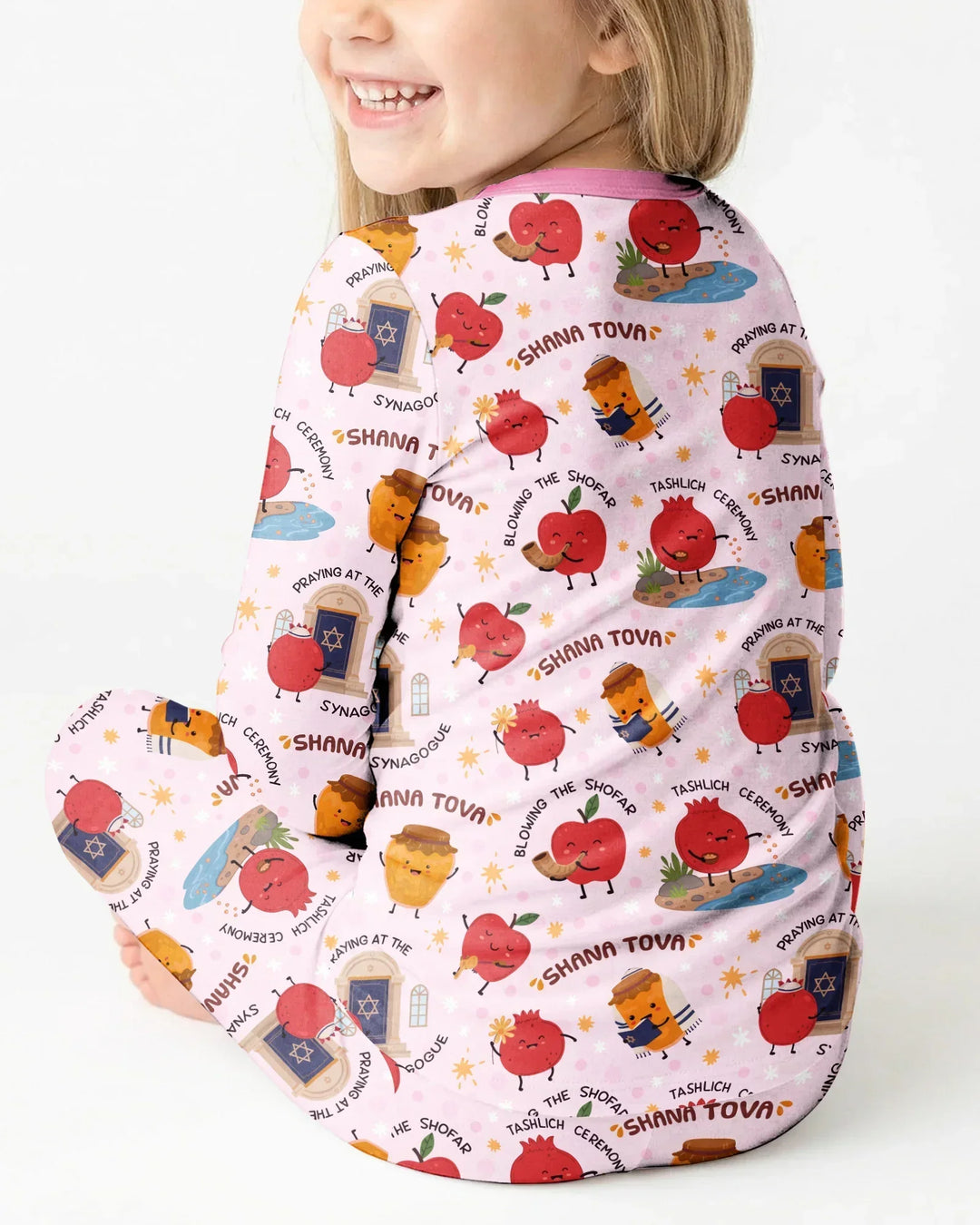 Template Bamboo Two Piece Long Sleeve Pyjamas Set