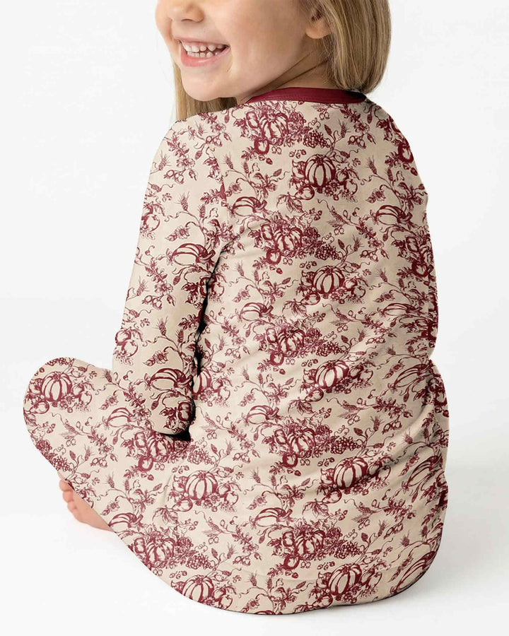 Template Bamboo Two Piece Long Sleeve Pyjamas Set