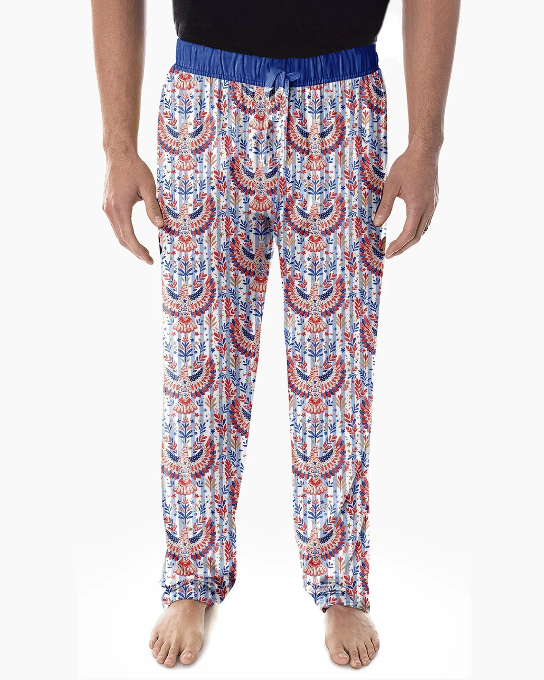 Patriotic Eagle Bamboo Men's Pajama Set