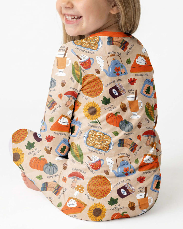Cozy Season Mommy & Me Matching Bamboo Two Piece Long Sleeve Pajama Set