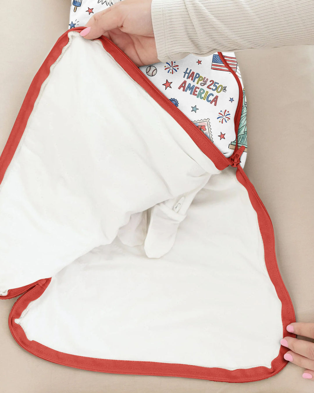 America 250 Celebration Bamboo Sleep Bag