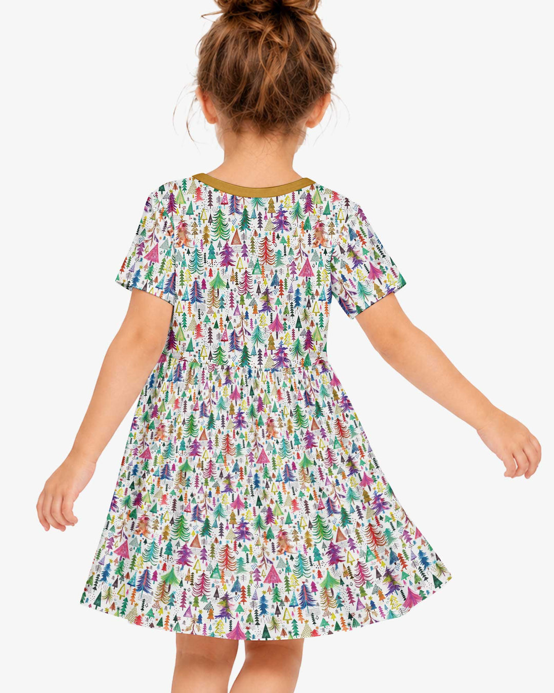 Christmas Trees Decoration Bamboo Twirl Dress