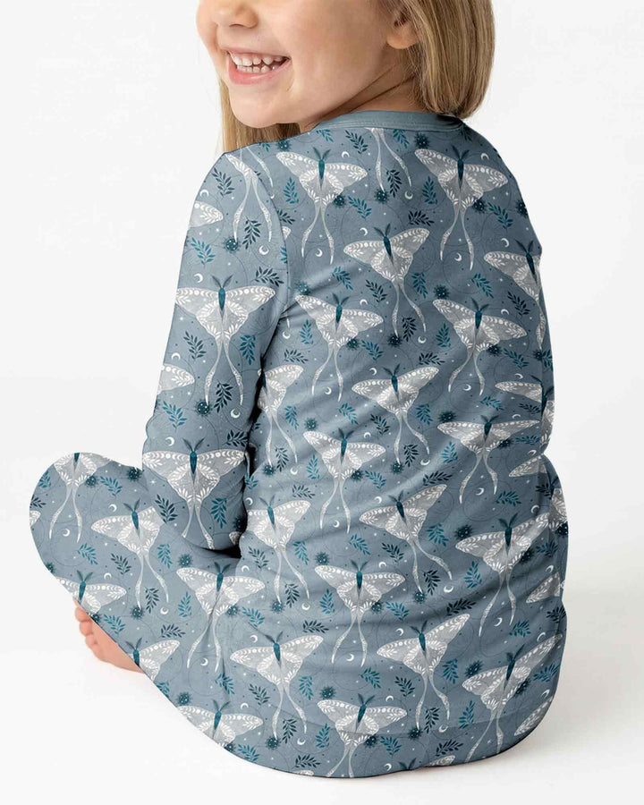 Template Bamboo Two Piece Long Sleeve Pyjamas Set