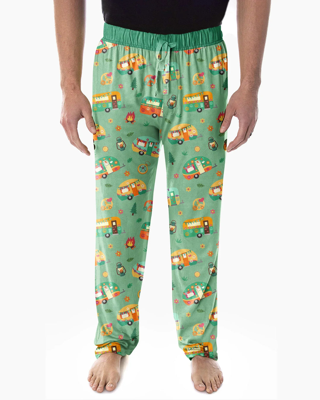 Happy Little Camper Bamboo Men's Pajama Set