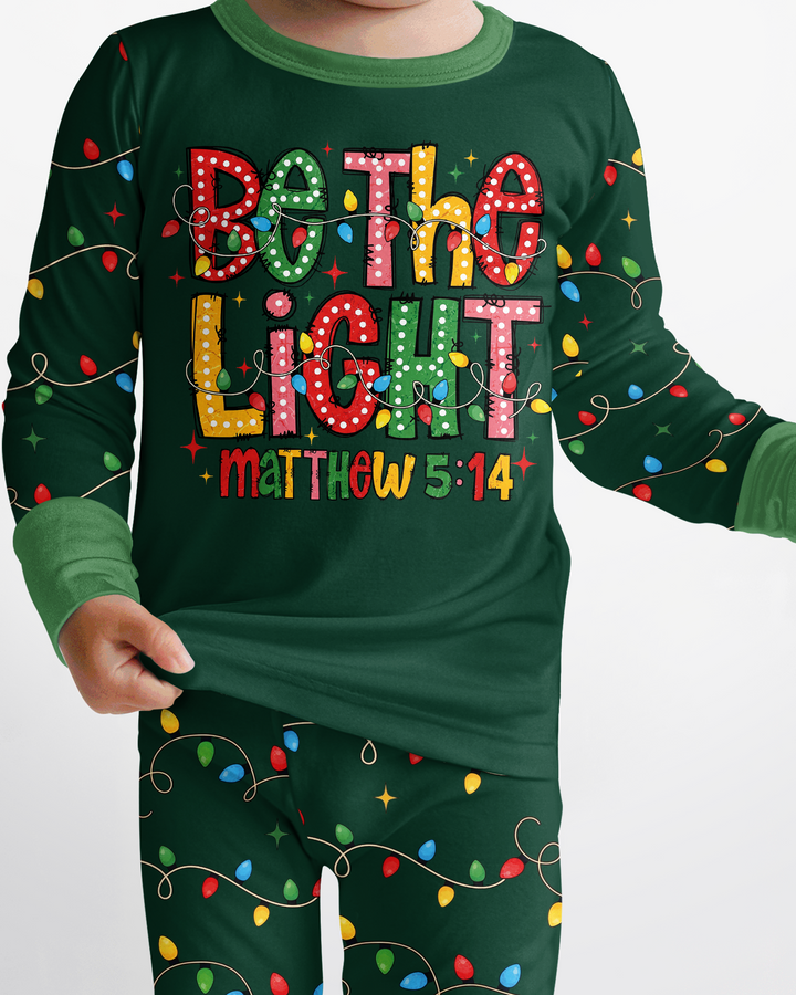 Be The Light Bamboo Two Piece Long Sleeve Pajama Set