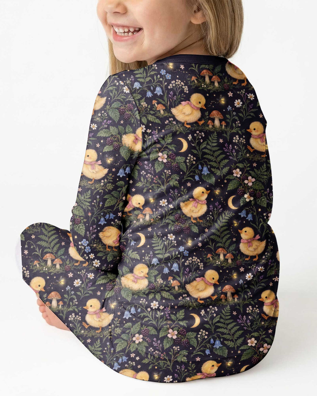 Little Duckling Dreams Bamboo Two Piece Long Sleeve Pajama Set