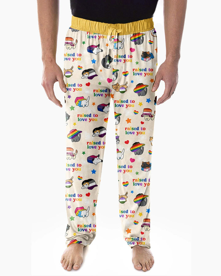 Rainbow Paws Family Matching Bamboo Men's Pajama Set