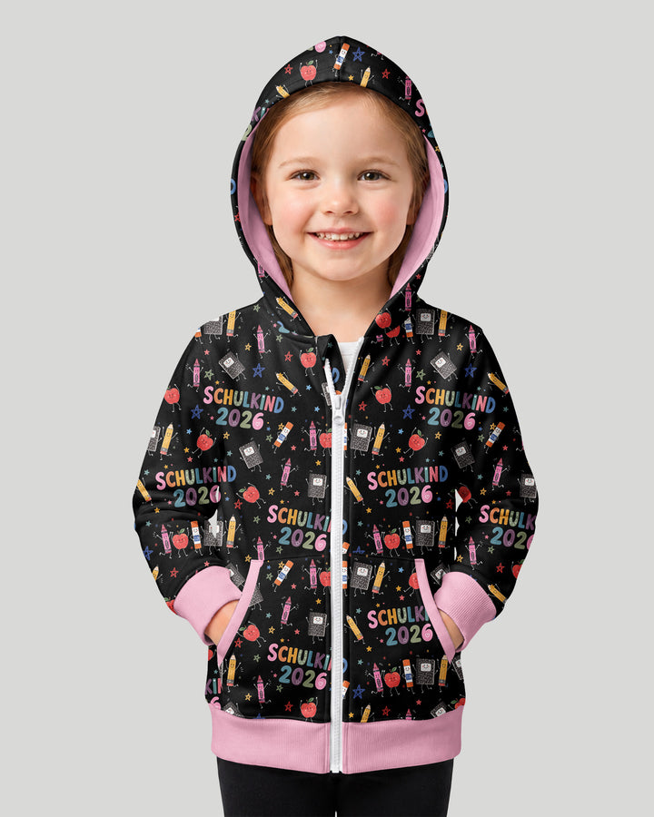 First Day Fun 2026 Bamboo Zip Hoodie