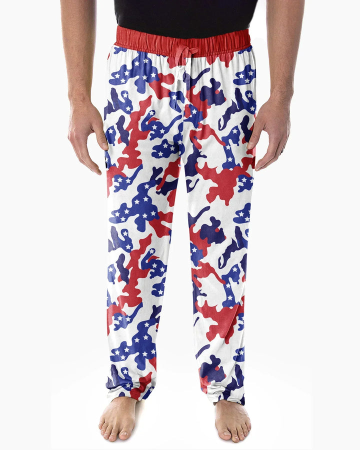 Patriot Camo Daddy & Me Matching Bamboo Men's Pajama Set
