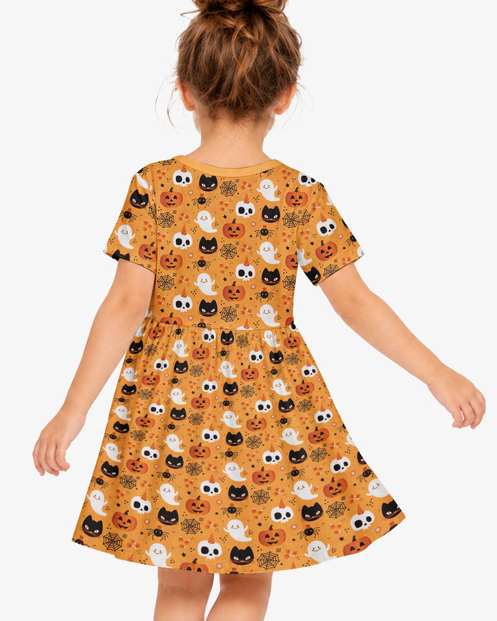 Halloween Party Bamboo Twirl Dress