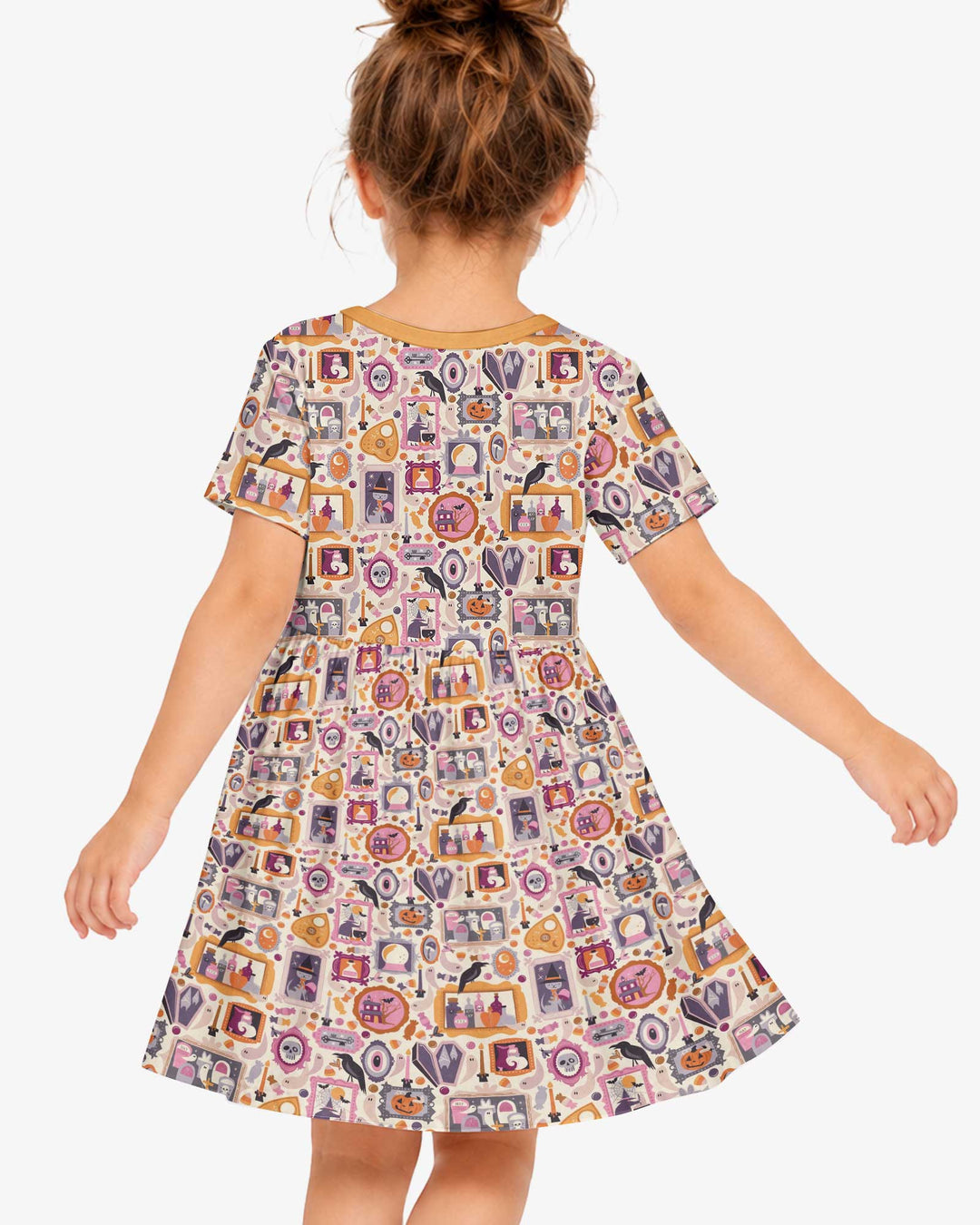 Spooky Portraits Bamboo Twirl Dress