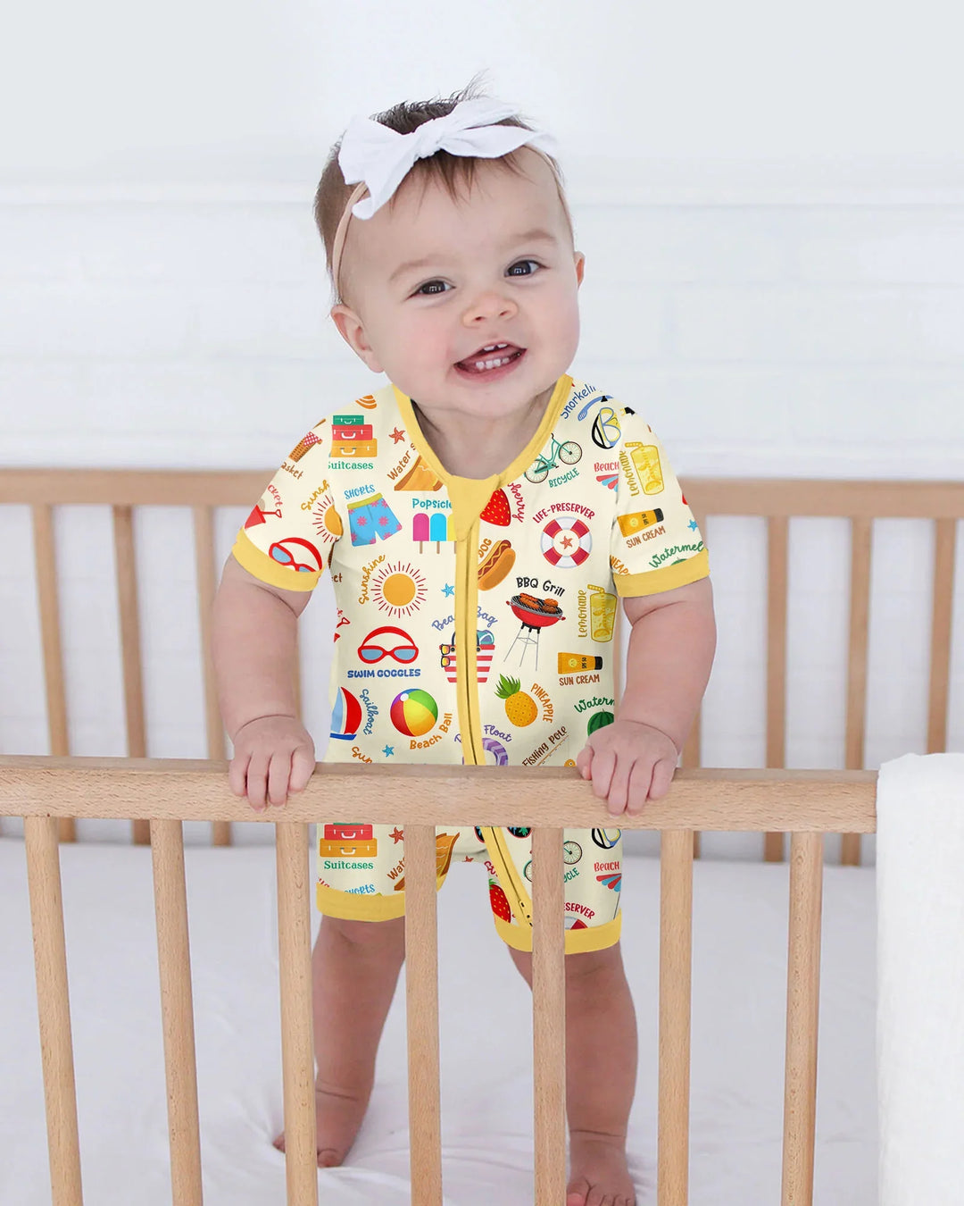 Love Summer Bamboo Shorty Zippy