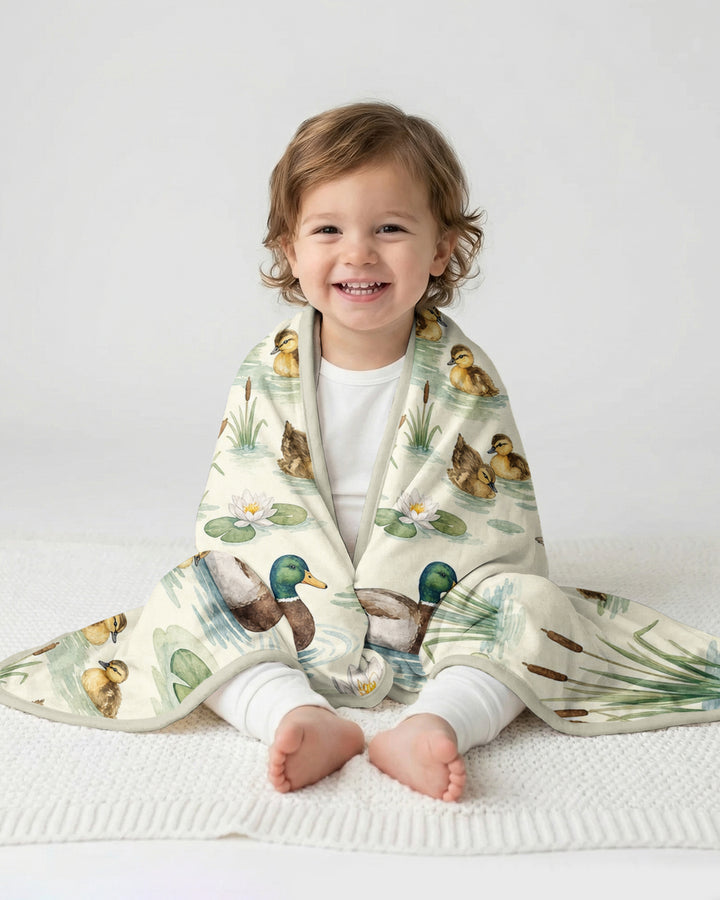 Gentle River Breeze Bamboo Blanket