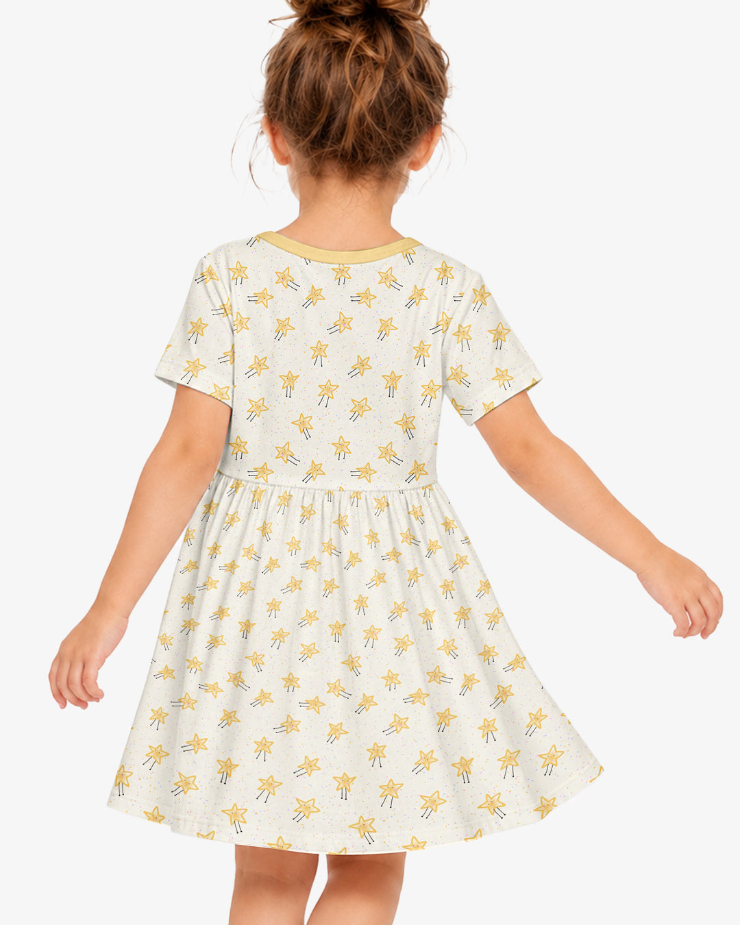 Happy Little Stars Family Matching Bamboo Twirl Dress