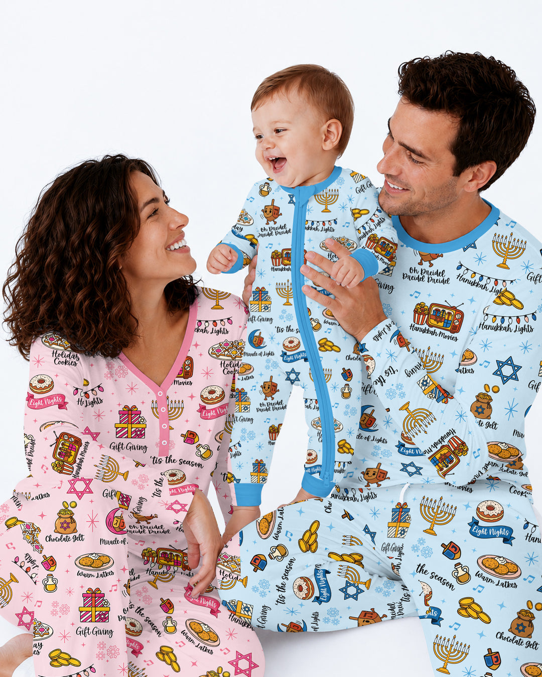Hanukkah Night Bamboo Men's Pajama Set