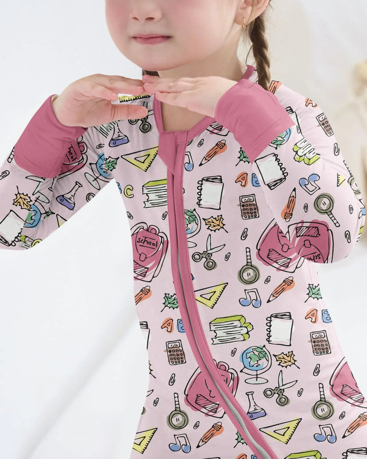 Doodle School Days Bamboo Convertible Zippy