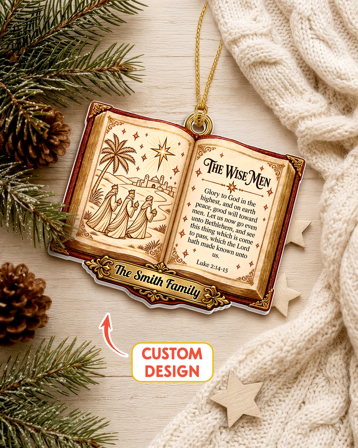 The Wise Men - Personalized Acrylic Ornament