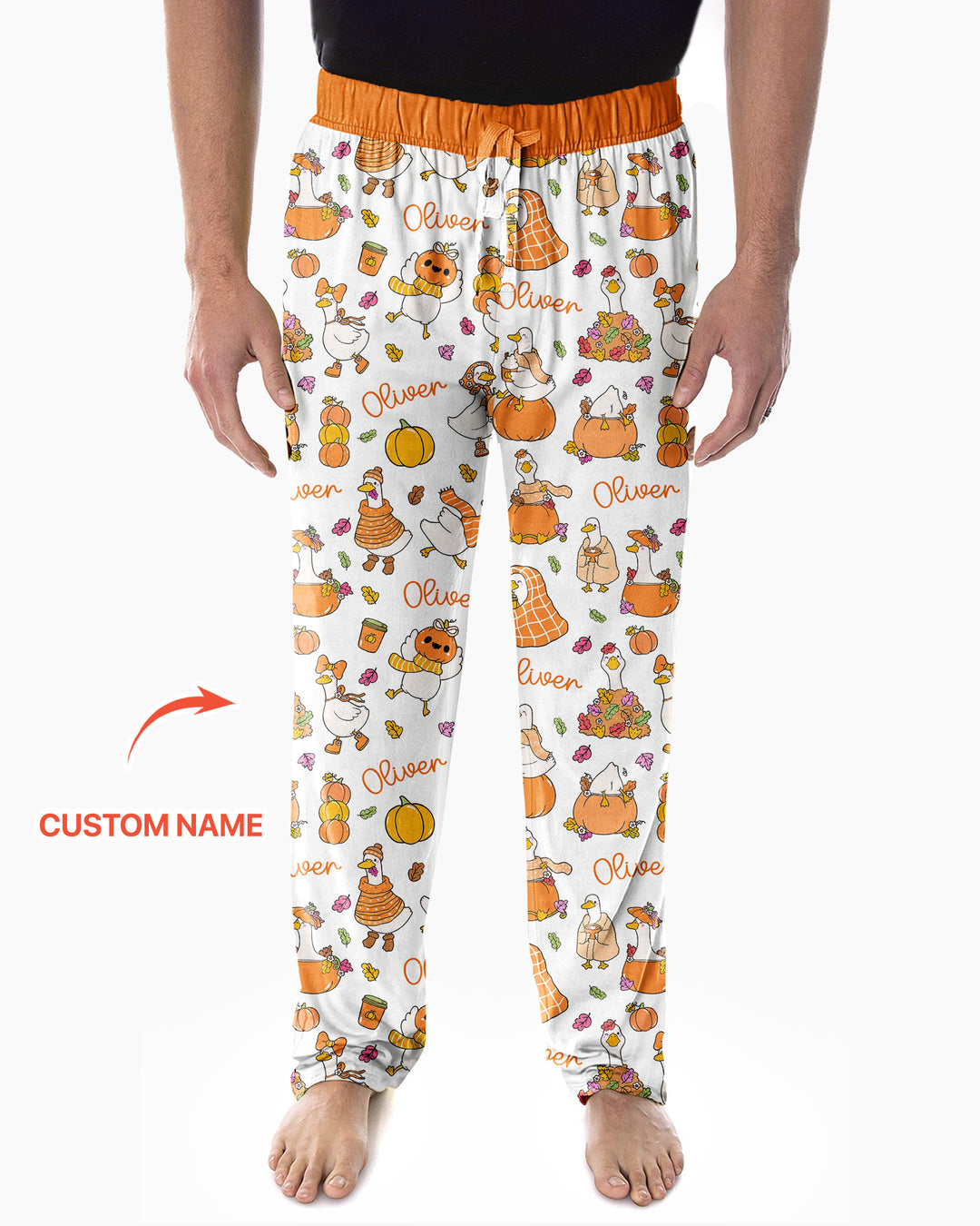 Fall Silly Goose Bamboo Men's Pajama Set