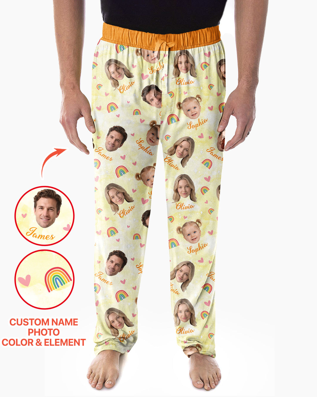 Personalized Family Matching Bamboo Men's Pajama Set