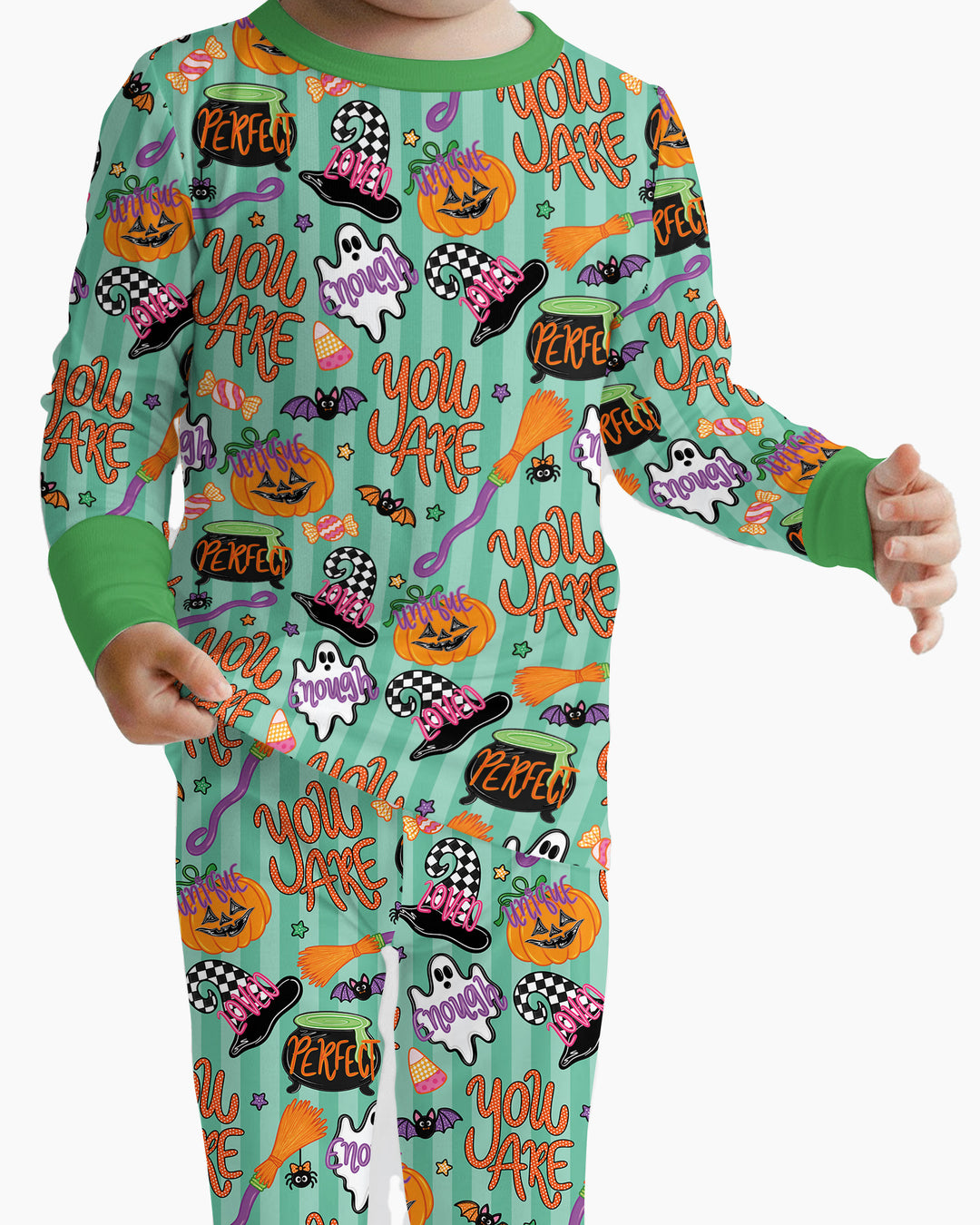 You Are Halloween Ver Bamboo Two Piece Long Sleeve Pajama Set