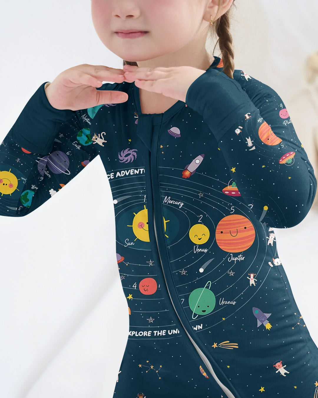 Solar System Explorers Bamboo Convertible Zippy