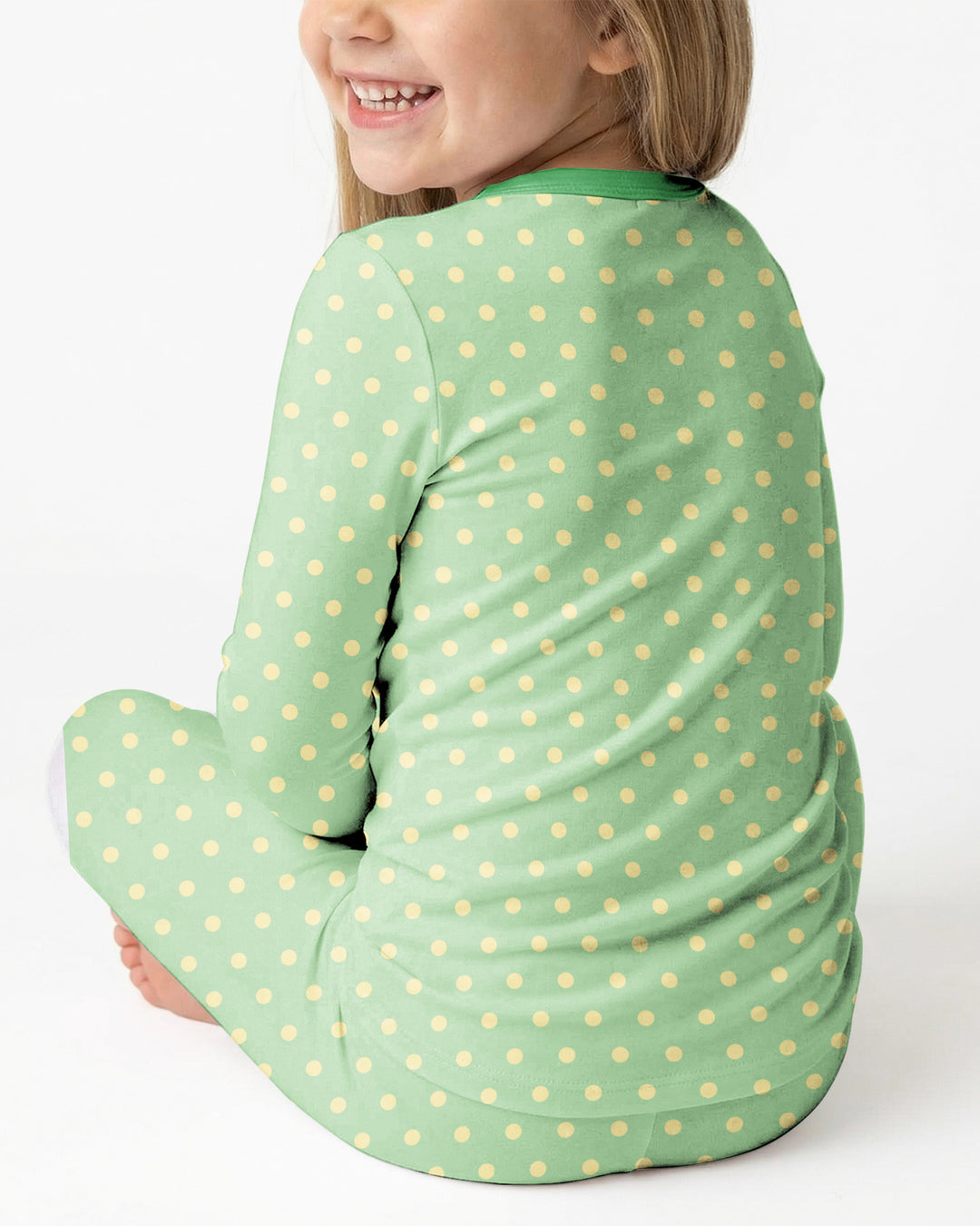 Duck Duck Boo Bamboo Two Piece Long Sleeve Pajama Set