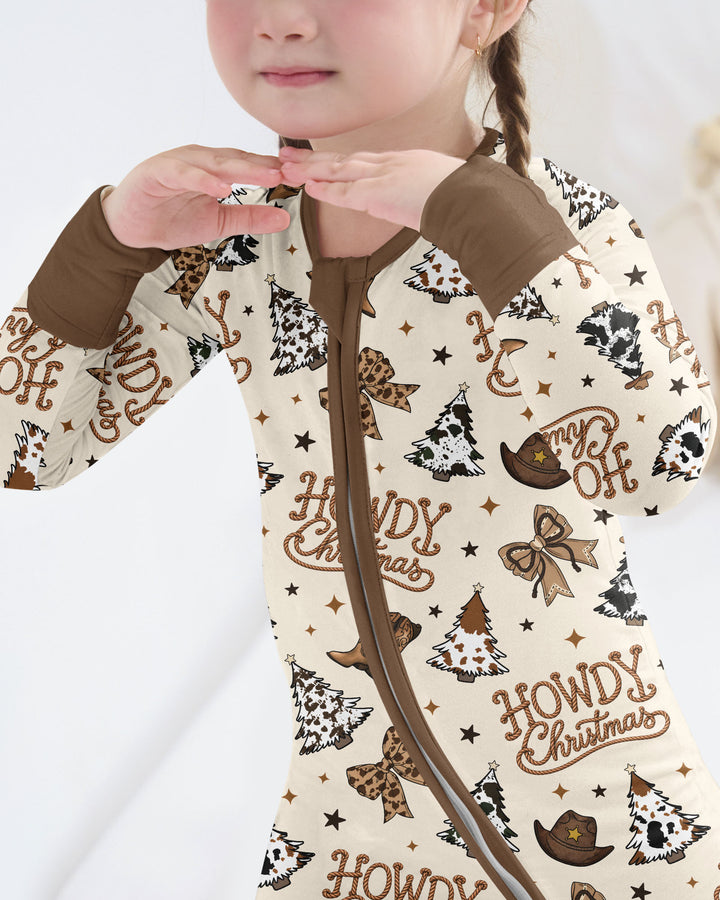 Coquette Western Howdy Christmas Bamboo Convertible Zippy