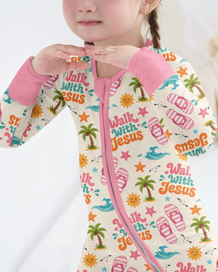 Groovy Summer Walk With Jesus Bamboo Convertible Zippy