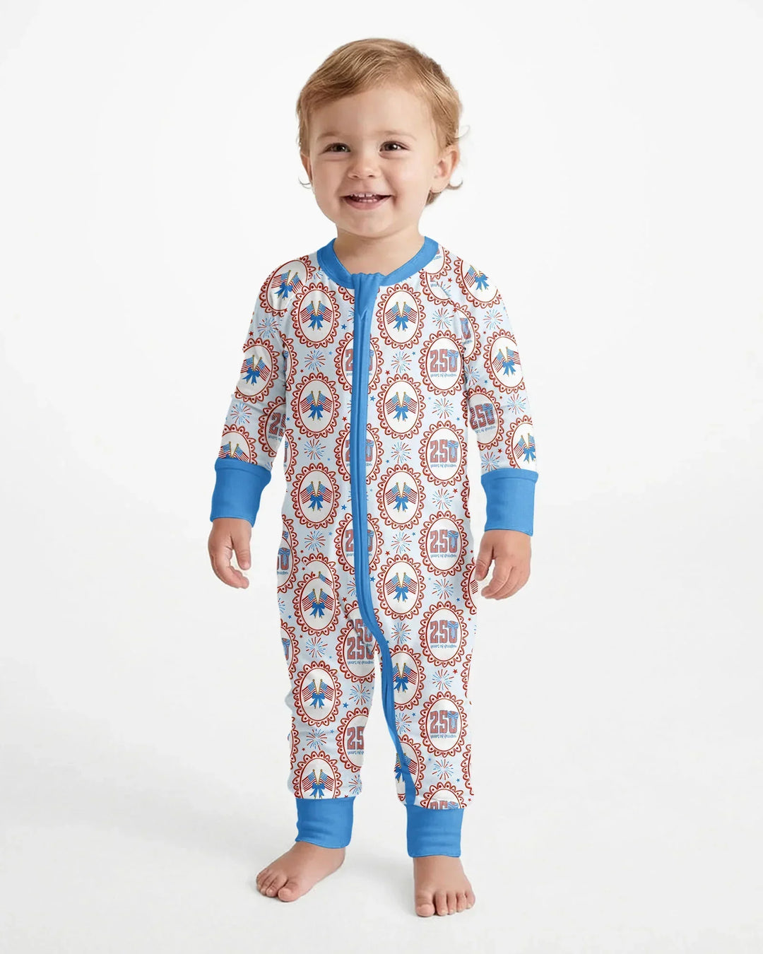 Patriotic Coquette Bamboo Convertible Zippy