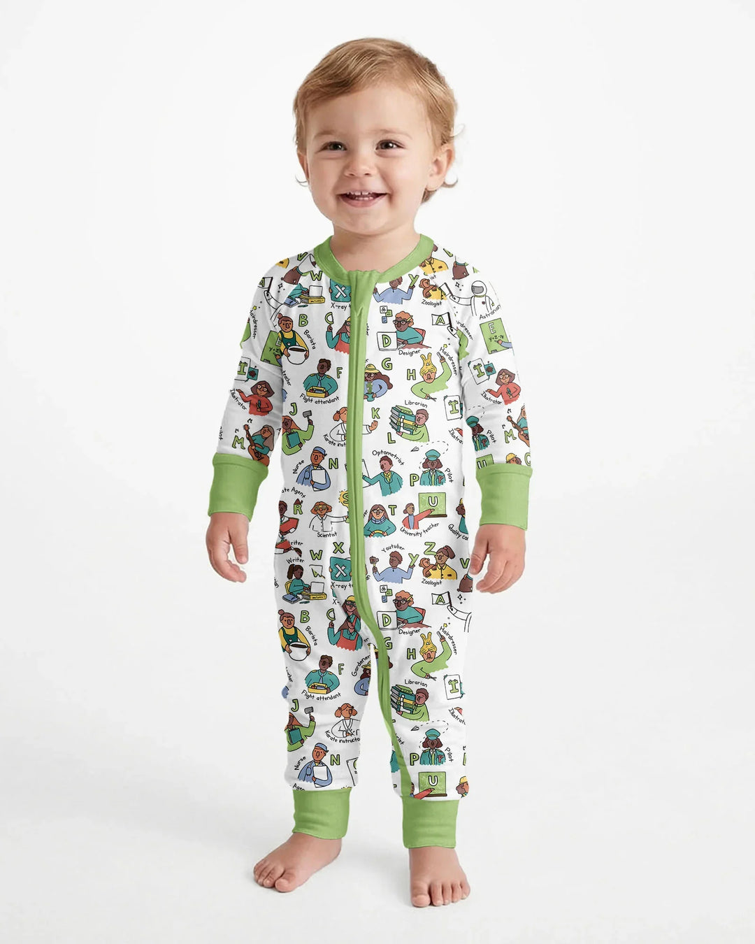 Jobs Alphabet Bamboo Convertible Zippy