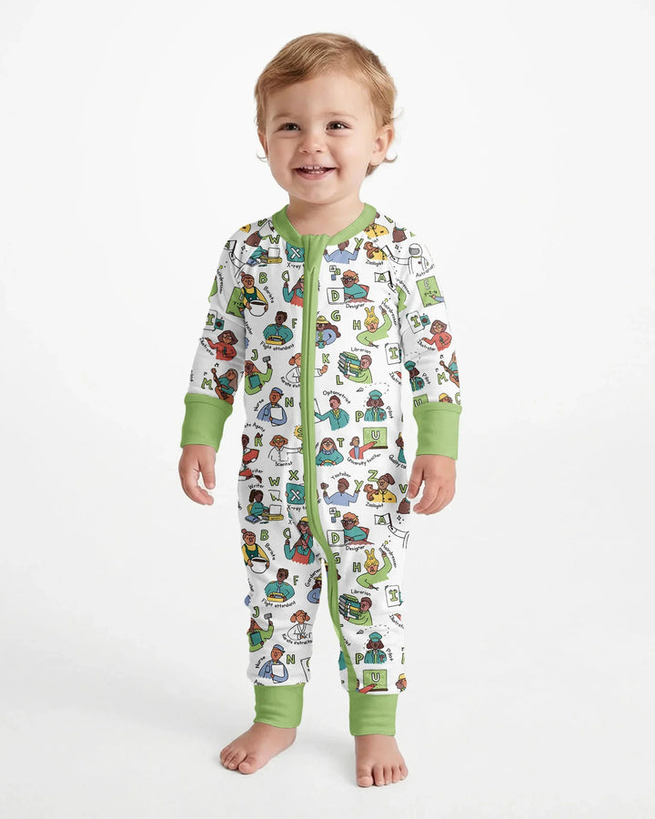 Jobs Alphabet Bamboo Convertible Zippy