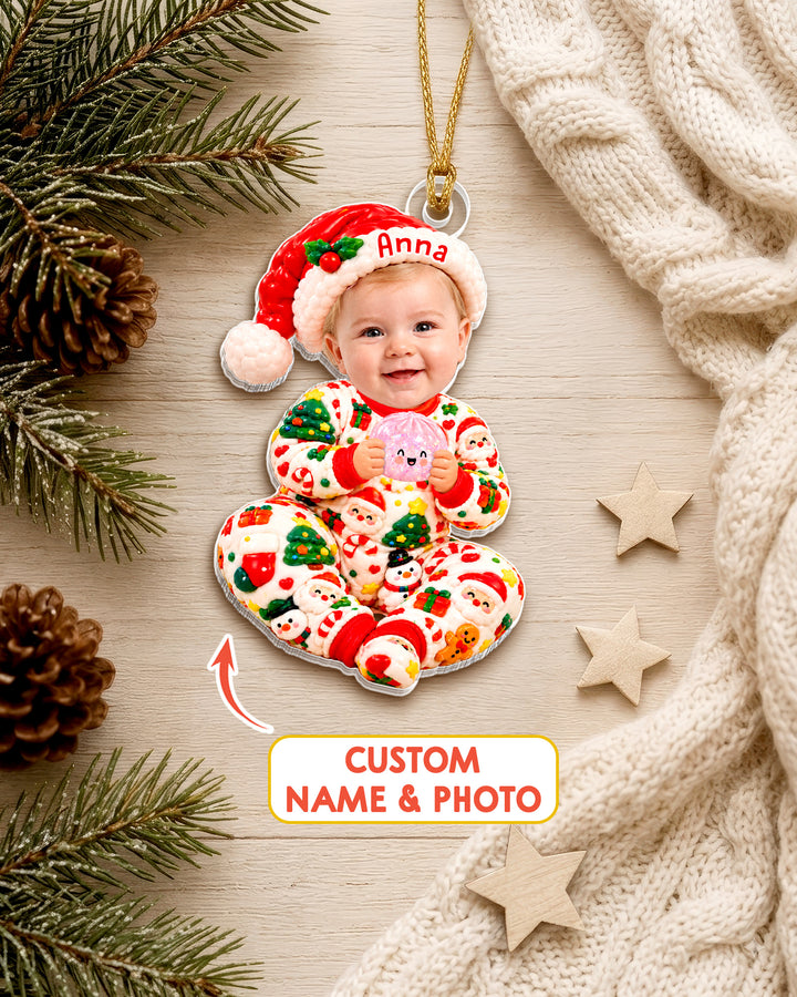 Squishy Christmas Joy Acrylic Ornament