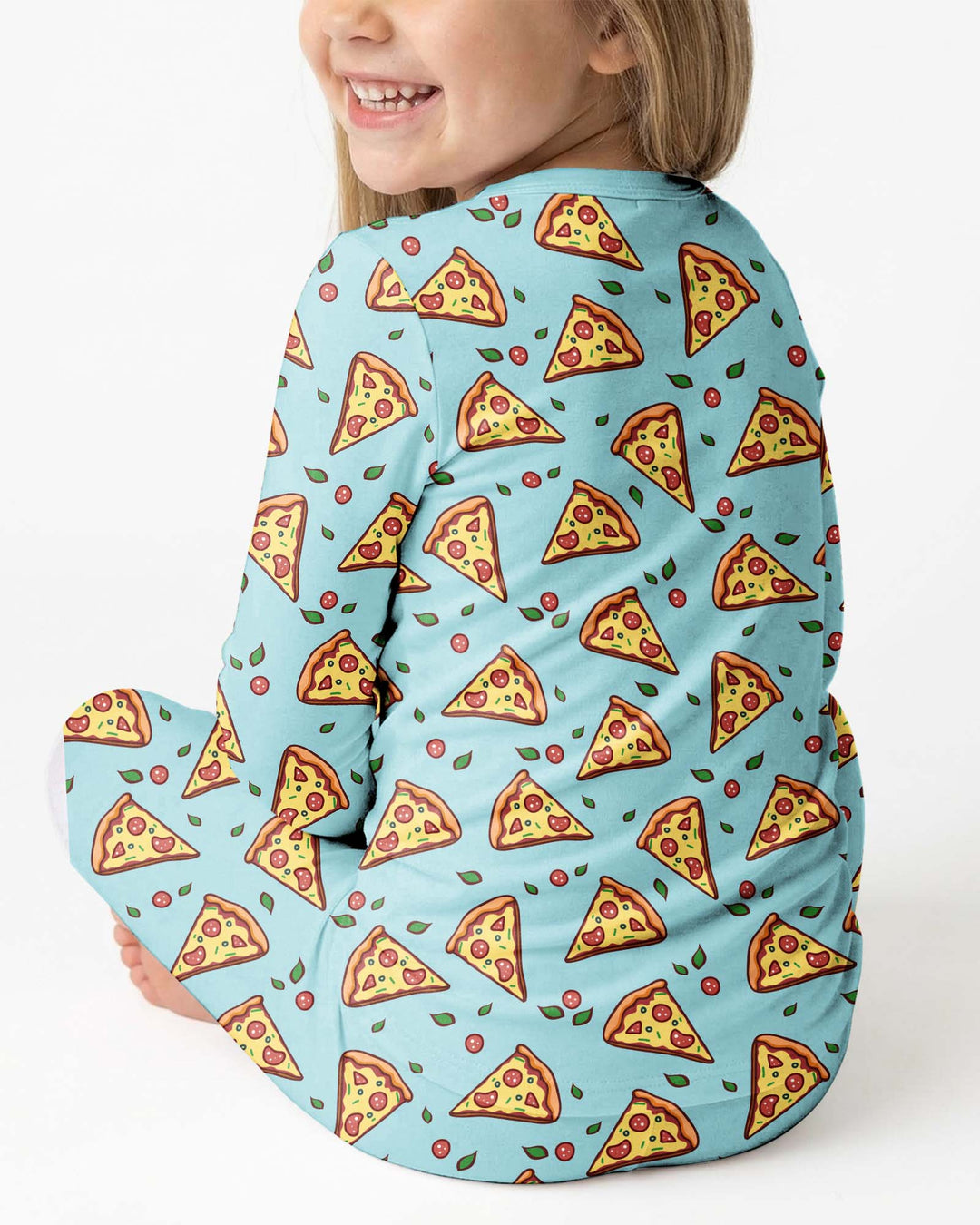 Pizza Doodle Bamboo Two Piece Pyjamas Set