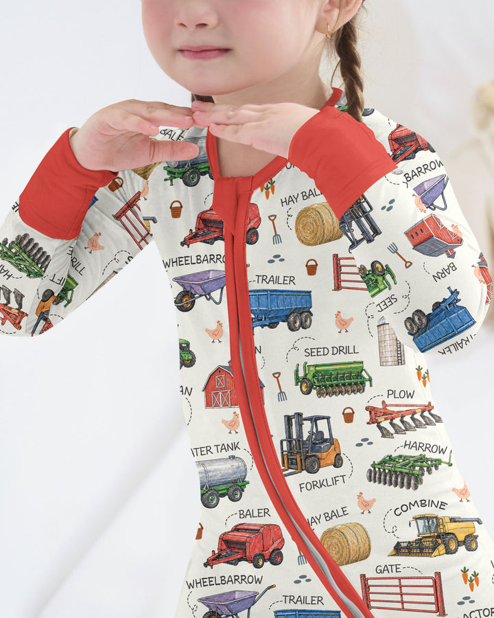 Little Farmer Bamboo Convertible Zippy